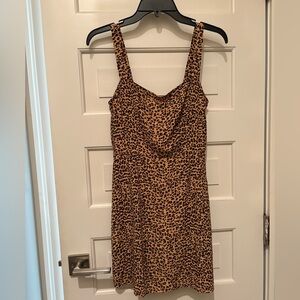 NORDSTROM BP leopard dress